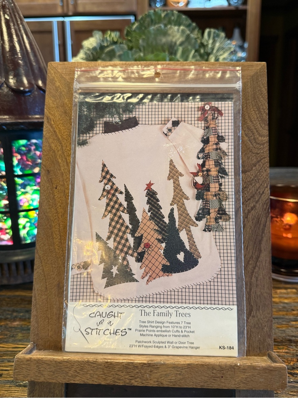 Sewing Craft Pattern DIY The Family Trees Holiday Vintage Christmas